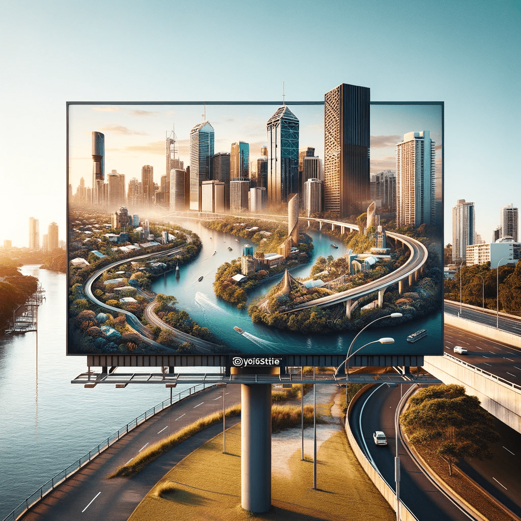 billboard-advertisement-along-the-Brisbane-River-in-Australia