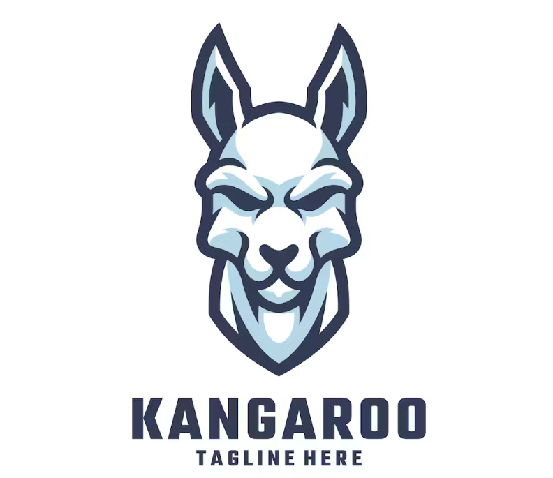 muscle kangaroo logo