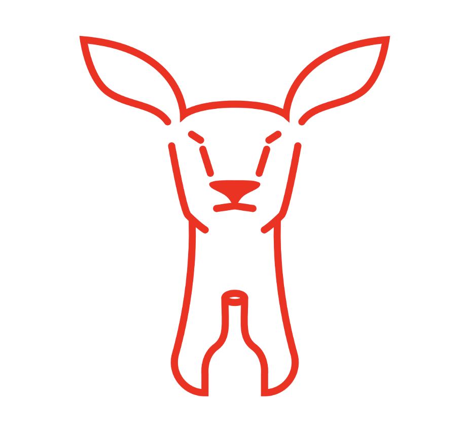 bottle kangaroo logo