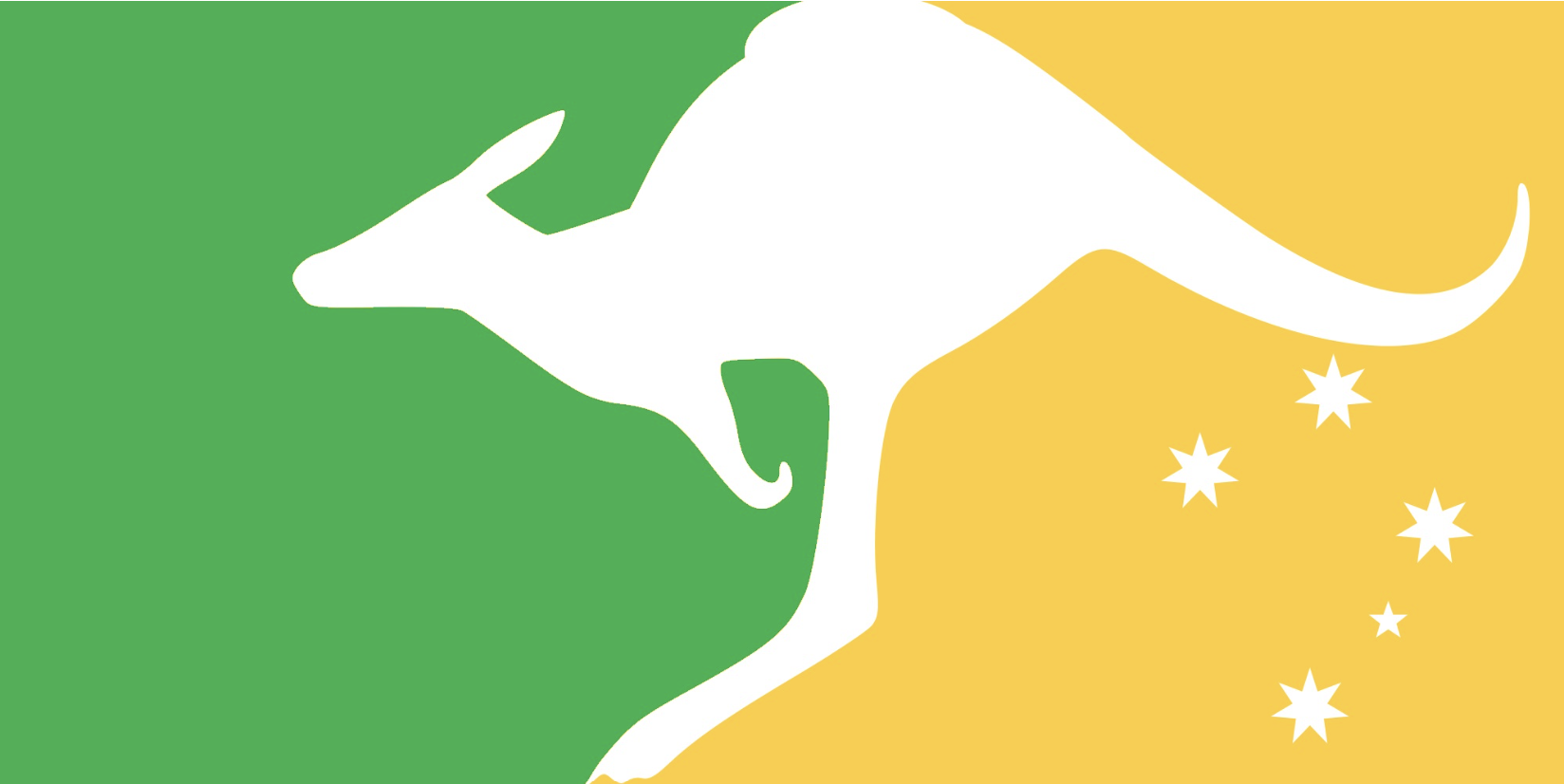 Australian popular colours logo
