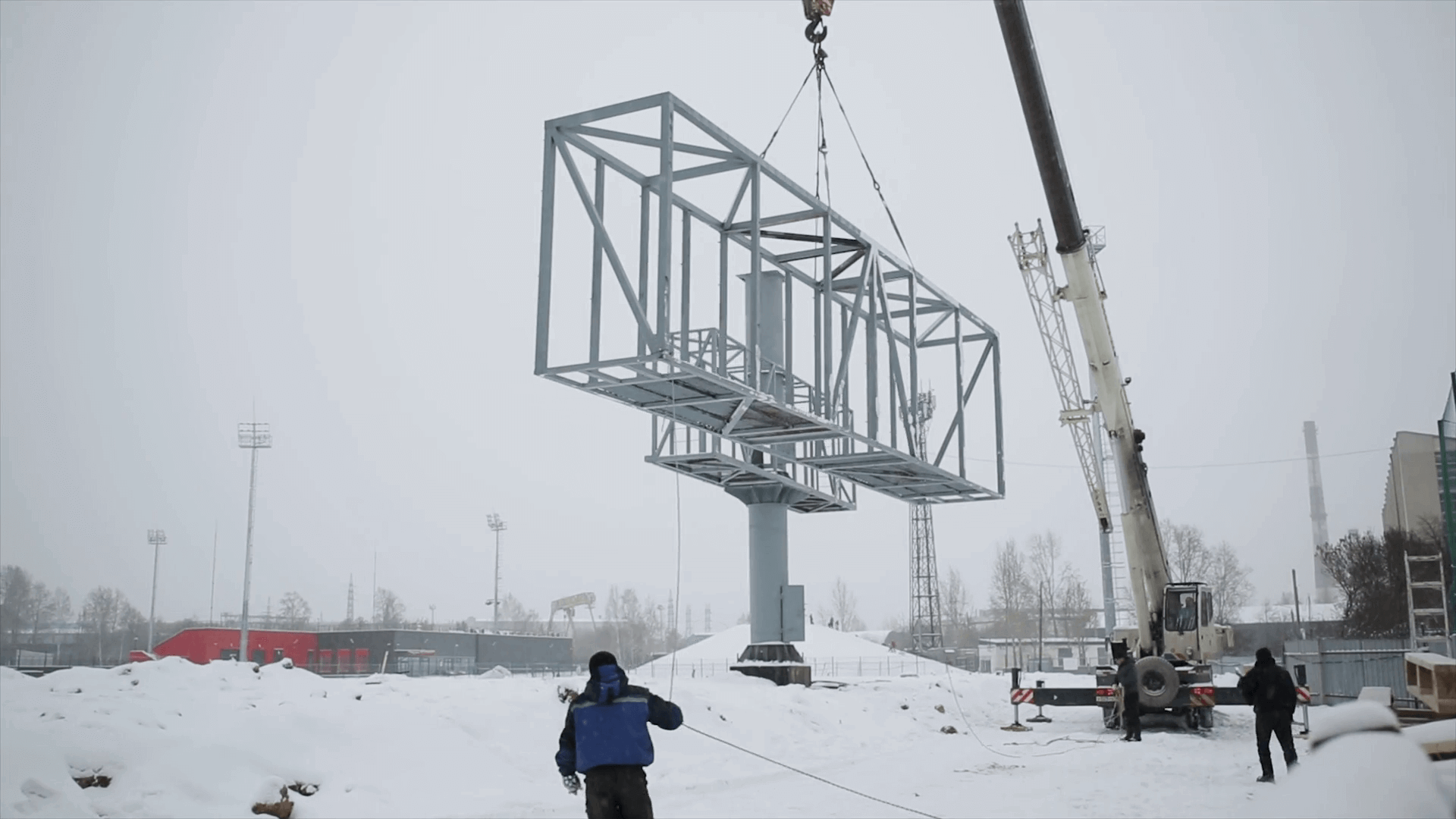 billboard construction