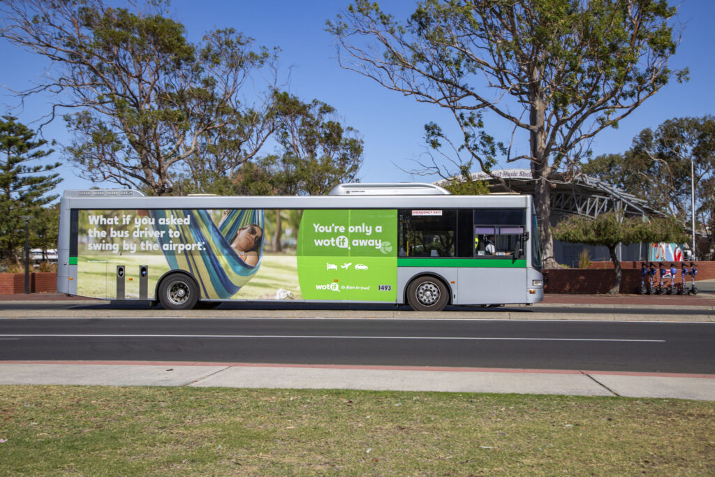 bus advertising