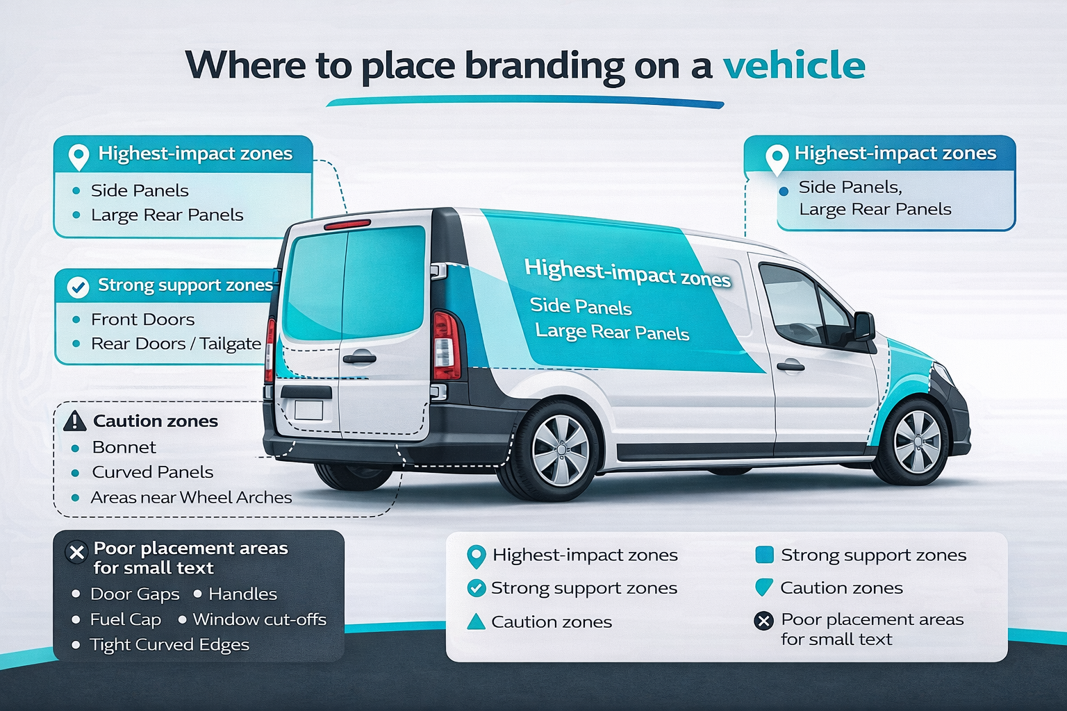 branding on cars diagram
