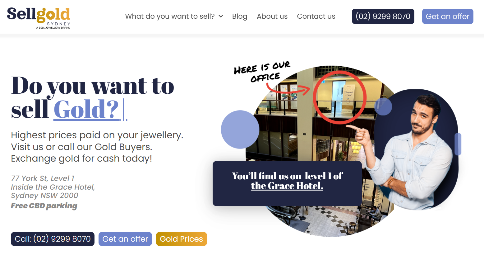 New website design