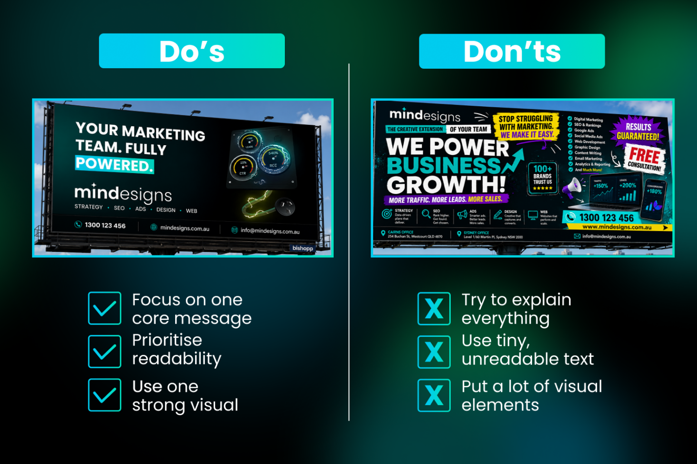 best billboard campaigns in advertising dos and donts