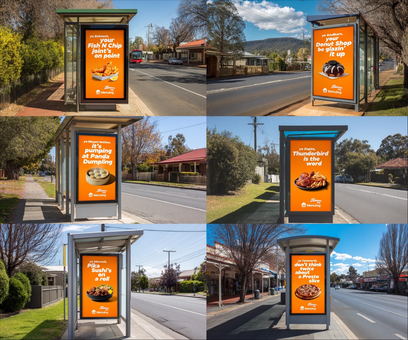 best billboard campaigns in advertising menulog