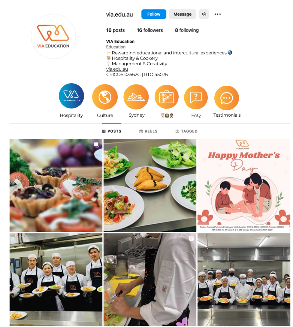 Digital Marketing for Schools experience